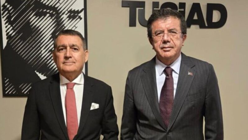 AK Parti Genel Lider Yardımcısı Nihat Zeybekci TÜSİAD Başkanı Orhan Turan’ı ziyaret etti