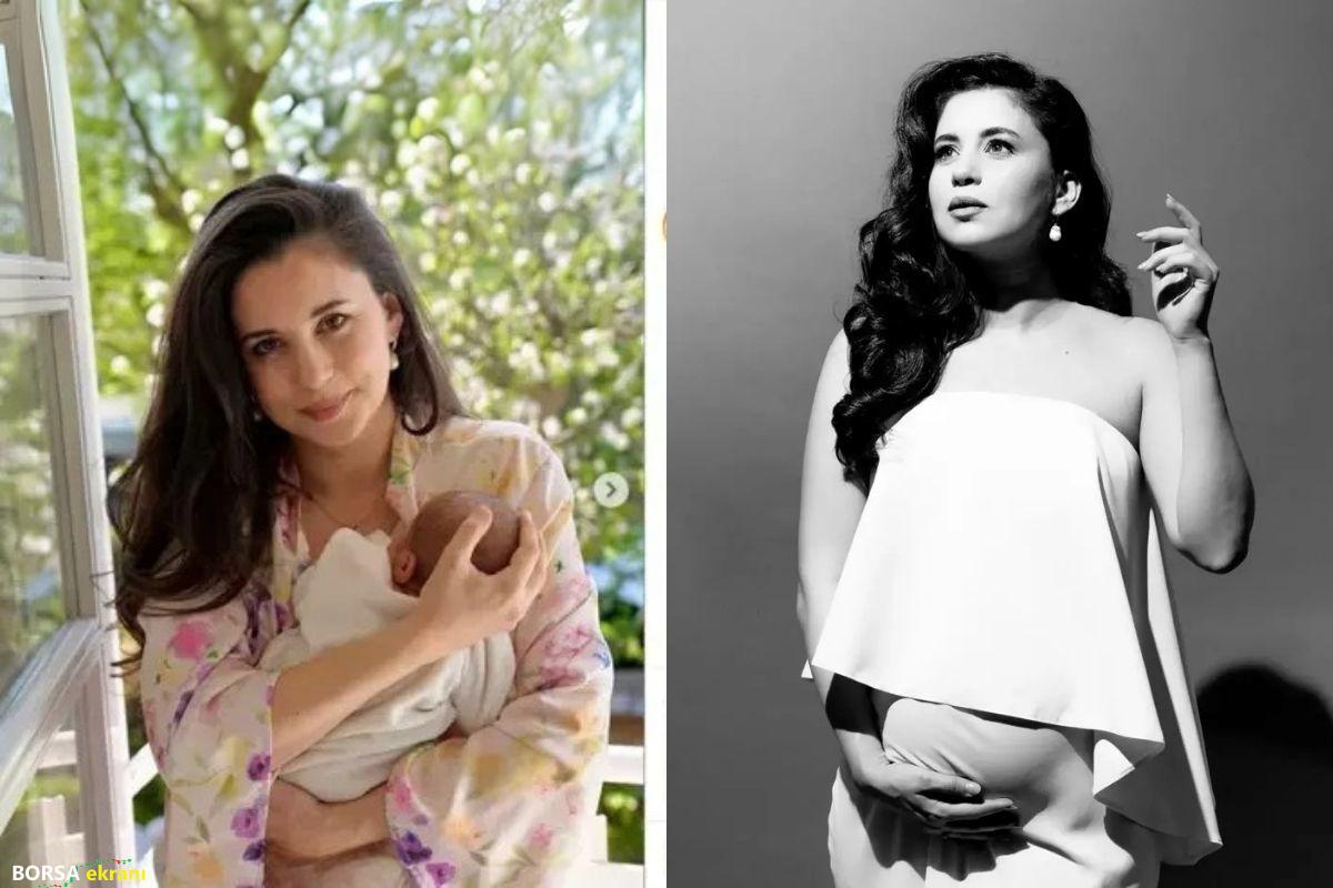 Anne olan Karsu’dan bebeği Blues’la birinci pozlar