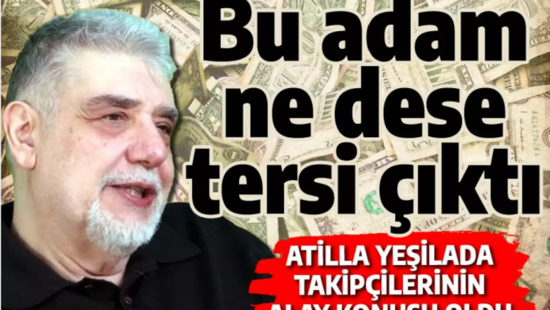 Atilla Yeşilada görüntü:   Dolarda kalan ziyan eder! & Faiz kararı kırılma yaratabilir | Konut ve Araba