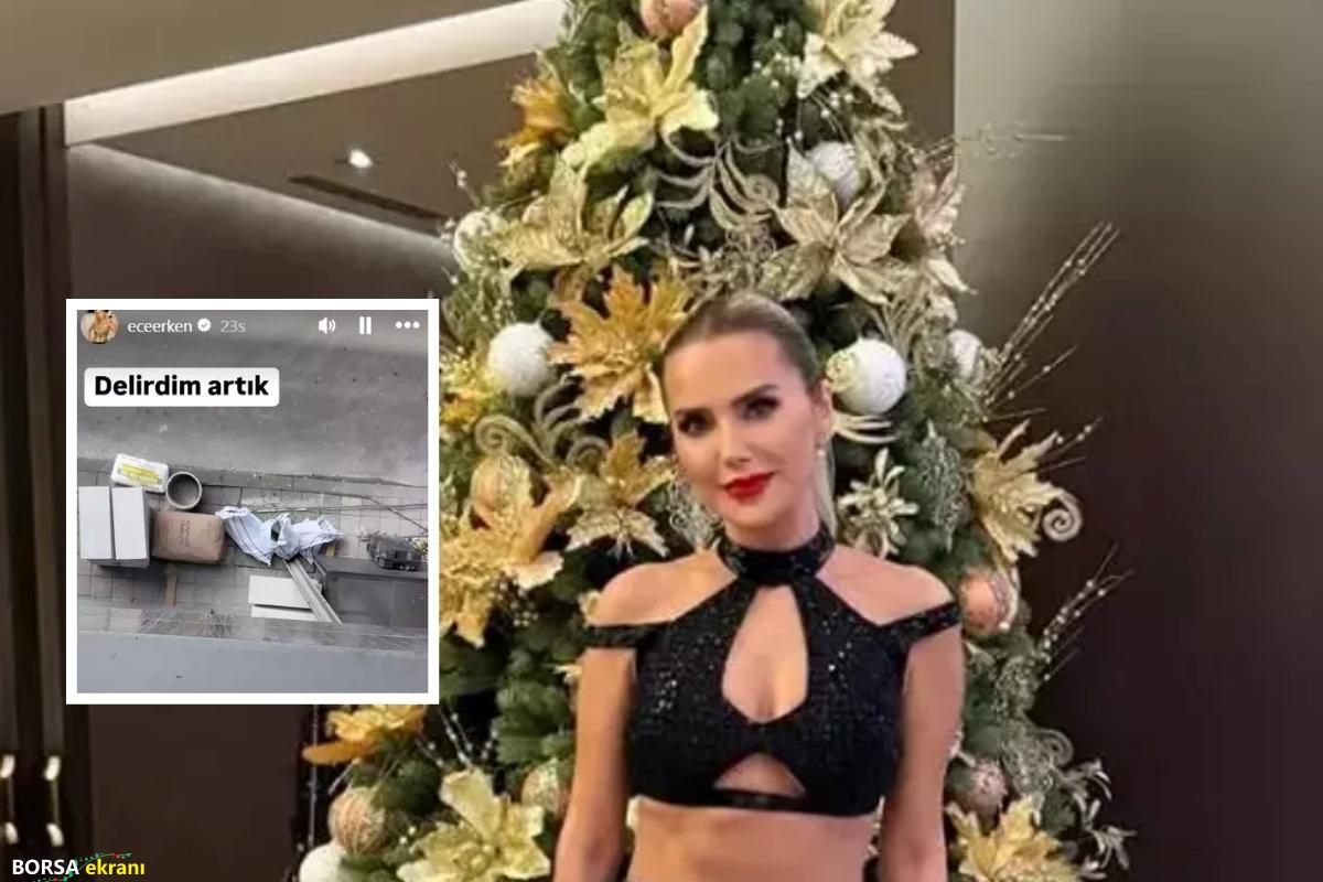 Ece Erken, sitesinde gerçekleşen inşaat çalışmasına ‘yaptığınız insanlık dışı azap çektiriyorsunuz’ kelamlarıyla sitem etti