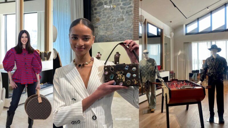Lüks moda devi Louis Vuitton’dan İstanbul cemiyetine özel koleksiyon tanıtımı