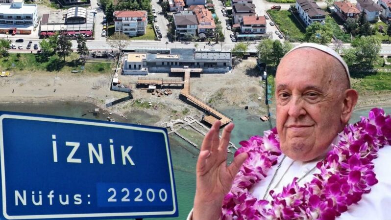 Papa Franciscus’un mevti İznikliler’i üzdü, Belediye Başkanı yeni Papa’yı İznik’e beklediklerini açıkladı