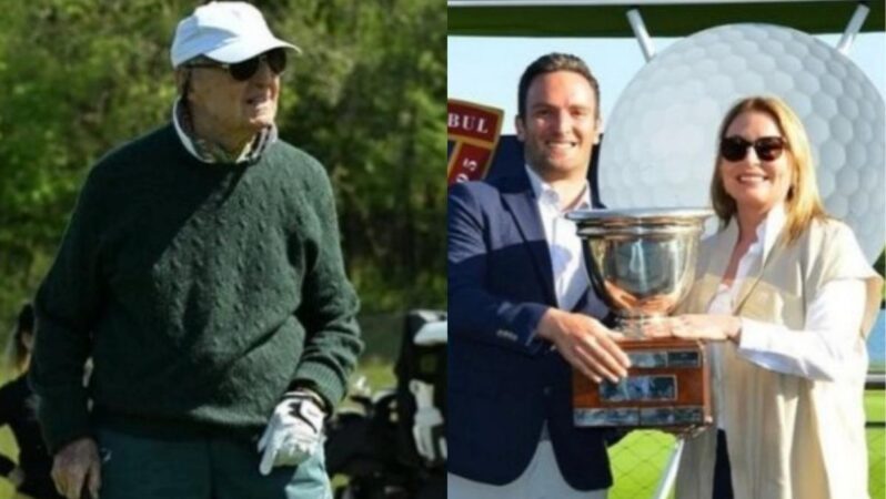 94 yaşındaki Rahmi Koç’un golf performansına övgü