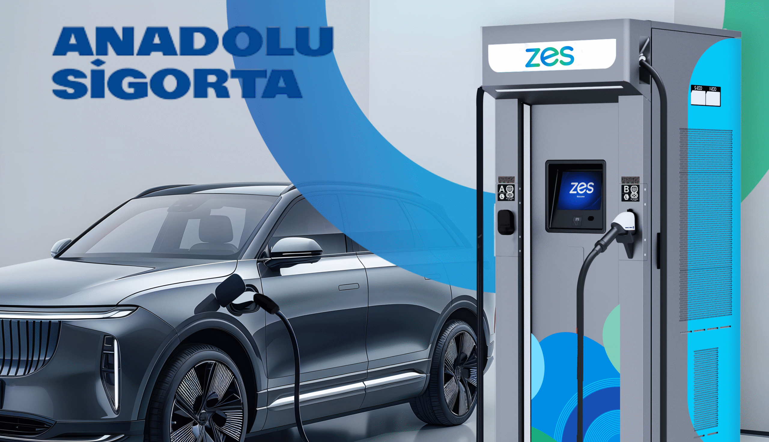 Anadolu Sigorta ve ZES’ten Şarj İndirimi
