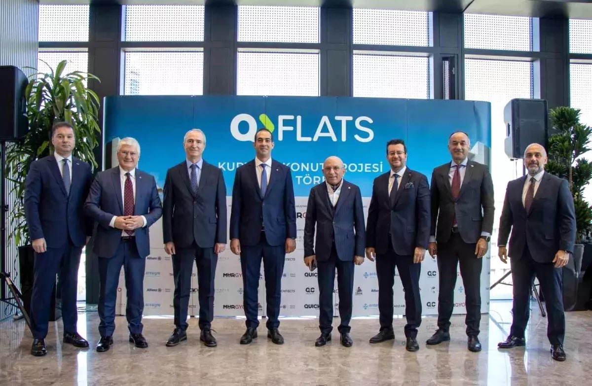 MHR GYO’dan Pendik’te Yeni Konut Hamlesi: QFlats Projesinin Temeli Atıldı