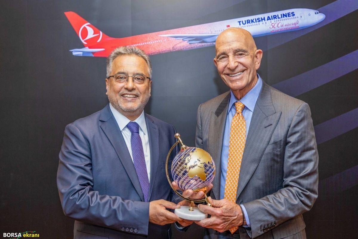 ABD Ankara Büyükelçisi Thomas Barrack, Türk Hava Yolları’nı ziyaret etti Ahmet Bolat’la görüştü
