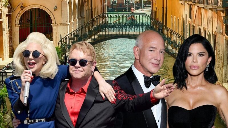 Amazon’un işvereni Jeff Bezoz ve Lauren Sanchez’in düğününde Sir Elton John ile Lady Gaga’nın düet yapacağı argüman edildi