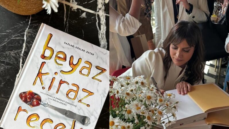Beyaz Kiraz Reçeli kitabı cemiyetten ünlü isimleri buluşturdu
