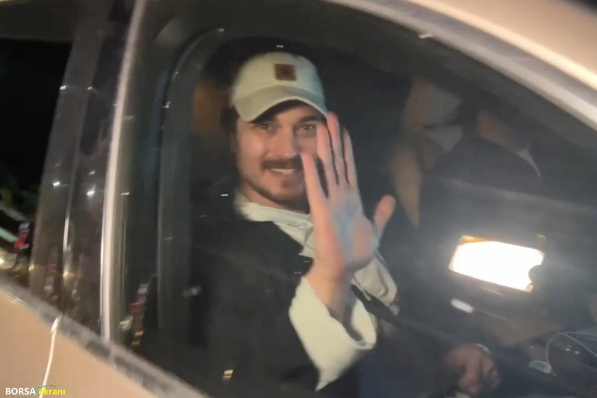 Çağatay Ulusoy muhabirlerden kaçamadı