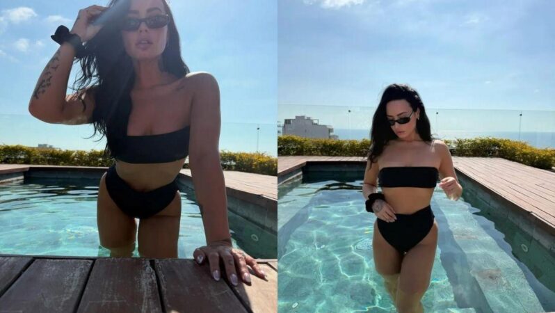 Demi Lovato siyah bikinisiyle dönemi açtı