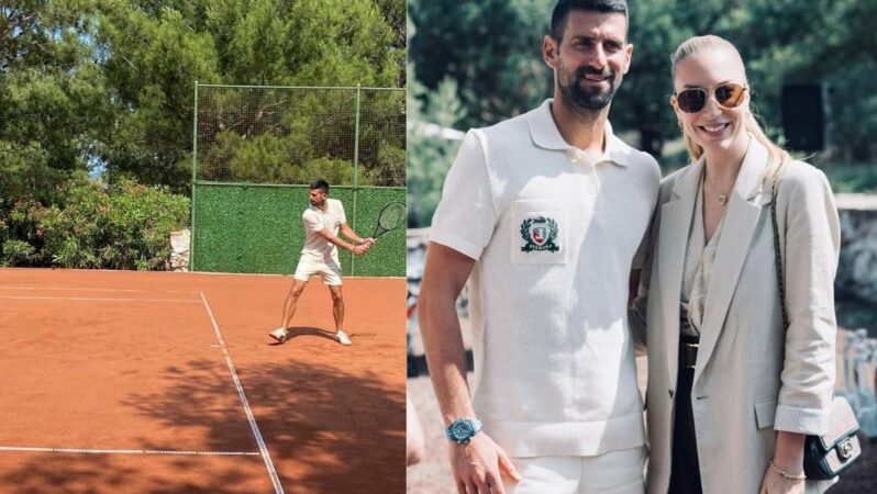 Dünyaca ünlü tenisçi Novaj Djokovic Bodrum’a geldi