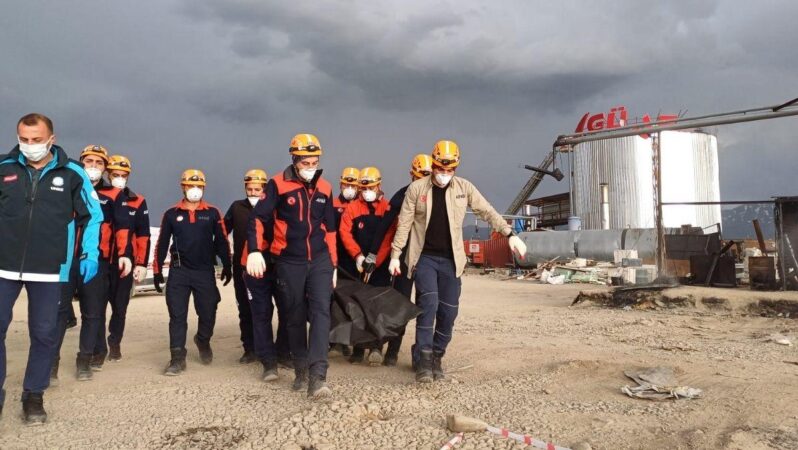 Erzurum Pasinler’de asfalt üretim tesisinde patlama: 1 emekçi öldü