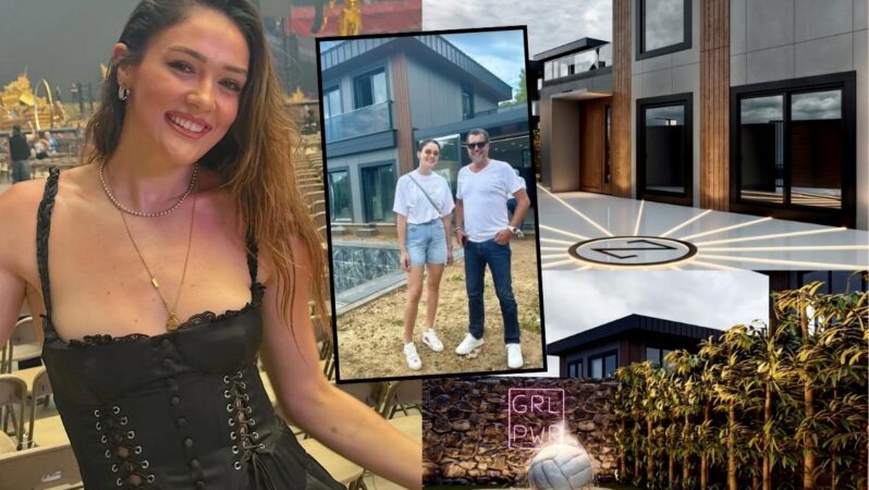 Filenin Sultanları’ndan Zehra Güneş, yeni villasına isminin baş harfi Z’nin merkezde olduğu bahçe yeri ve voleybol topundan heykel yaptıracak
