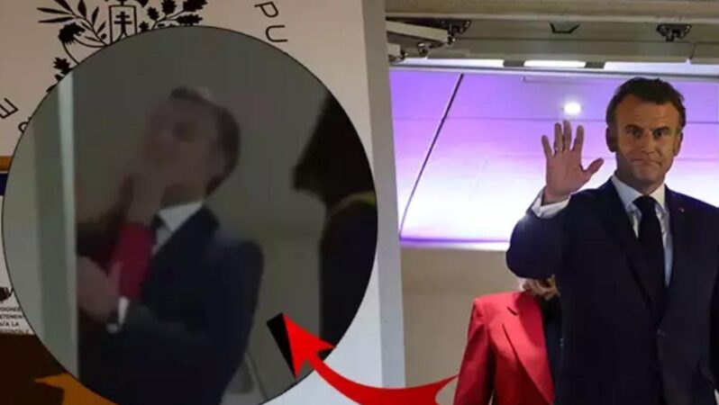 Fransa Cumhurbaşkanı Emmanuel Macron’a tokat şoku: Elysee Sarayı’ndan açıklama geldi