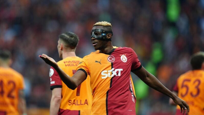 Galatasaray ilkyarıda attığı gollerle Sivasspor’u yendi, Victor Osimhen rekor kırdı