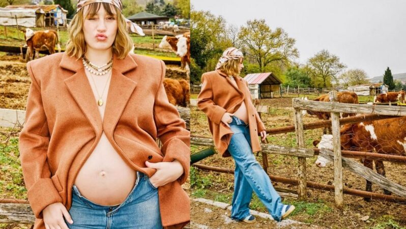 Gizem Karaca’dan Anneler Günü’ne özel hamilelik pozları