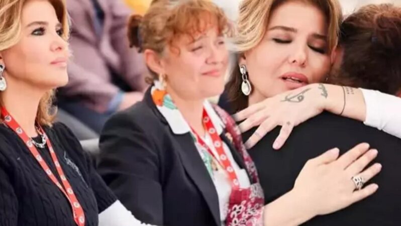 Gülben Ergen’in Mattia Ahmet Minguzzi anaokulunda duygusal anları