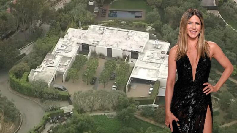 Jennifer Aniston’a meskeninde silahlı şahıs şoku