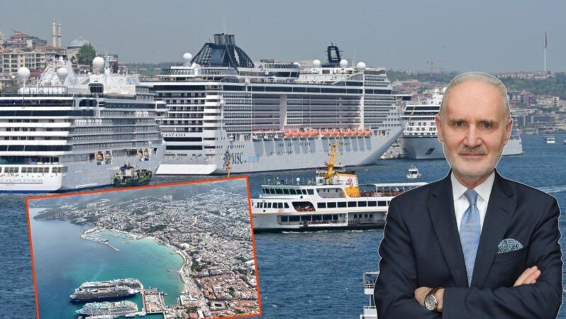 Kruvaziyer gemileri Kuşadası ve İstanbul’a binlerce turist getirdi
