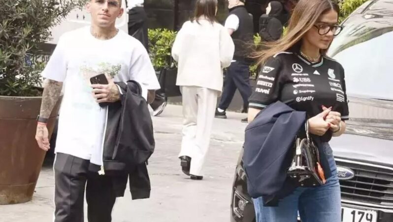 Lucas Torreira yeni aşkıyla Nişantaşı’nda görüntülendi