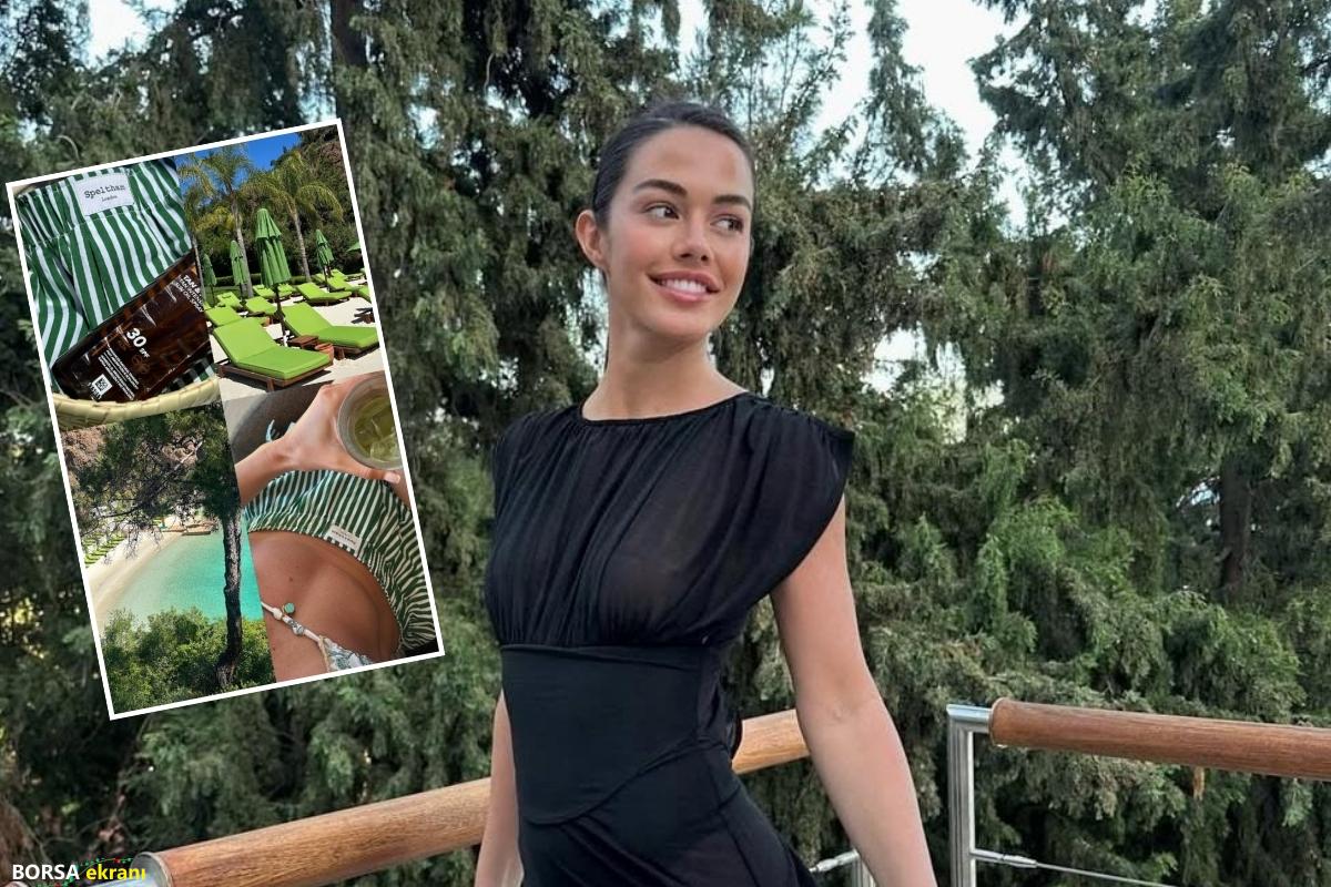 Made in Chelsea’nin  yıldızı Lauren Giselle Sintes yaz tatiline Türkiye’de başladı