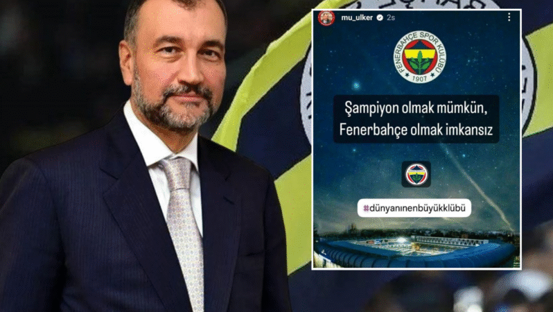 Murat Ülker: “Şampiyon olmak mümkün, Fenerbahçeli olmak imkansız”
