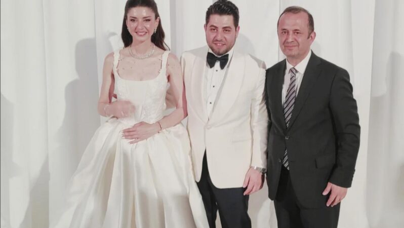 Safi Holding ortaklarından Cengiz Safi, oğlu Said Safi’yi evlendirdi