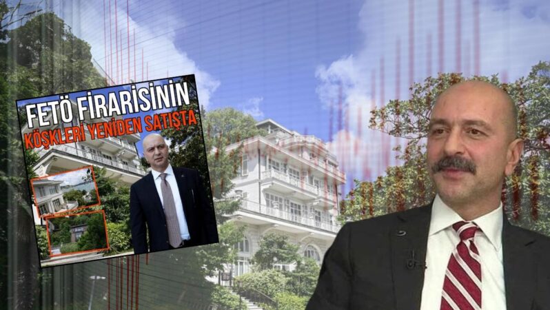 Sarsıntı talebi zayıflattı, devlet tarafından el konulan FETÖ’cü Akın İpek’in köşkü tekrar elde kaldı