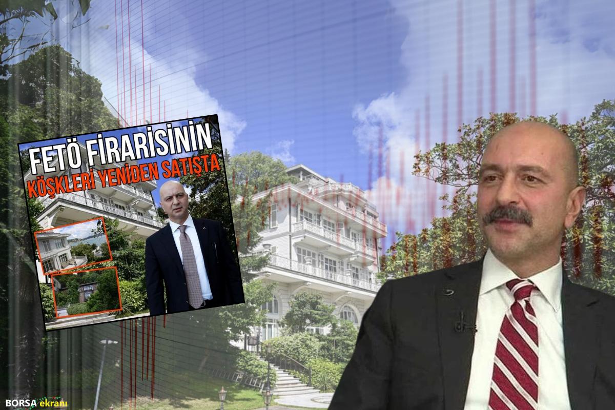 Sarsıntı talebi zayıflattı, devlet tarafından el konulan FETÖ’cü Akın İpek’in köşkü tekrar elde kaldı