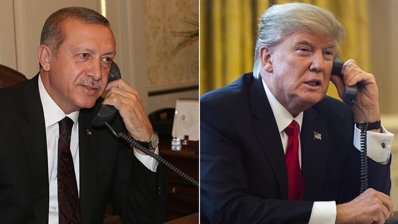 Erdoğan ile Trump’tan Telefon Diplomasisi