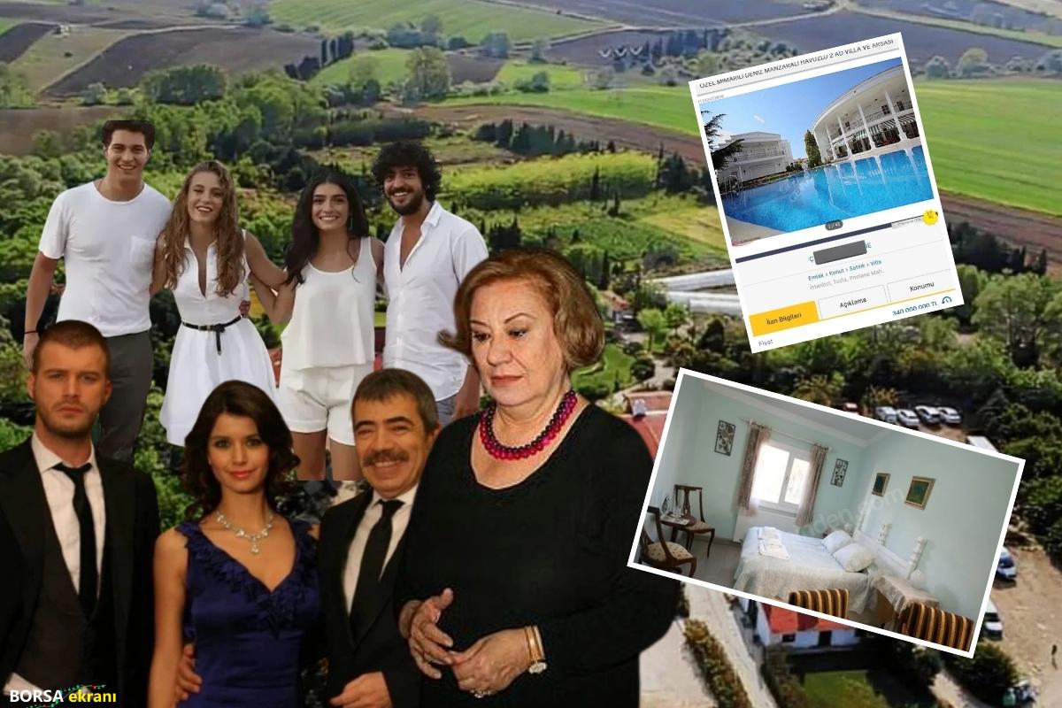 Türk televizyon tarihinin unutulmaz iki dizisi Medcezir ve Aşk-ı Memnu’ya konut sahipliği yapan yerler satışa çıktı