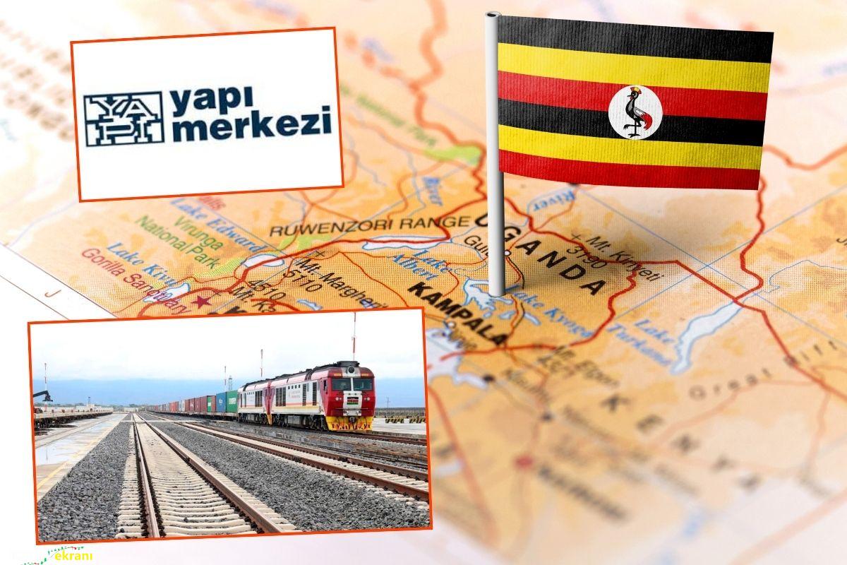 Uganda, 3,1 milyar dolarlık demiryolu projesi için Türk şirketi Yapı Merkezi’ne 83 milyon dolarlık finans bulunup, ödeme yapıldığını duyurdu