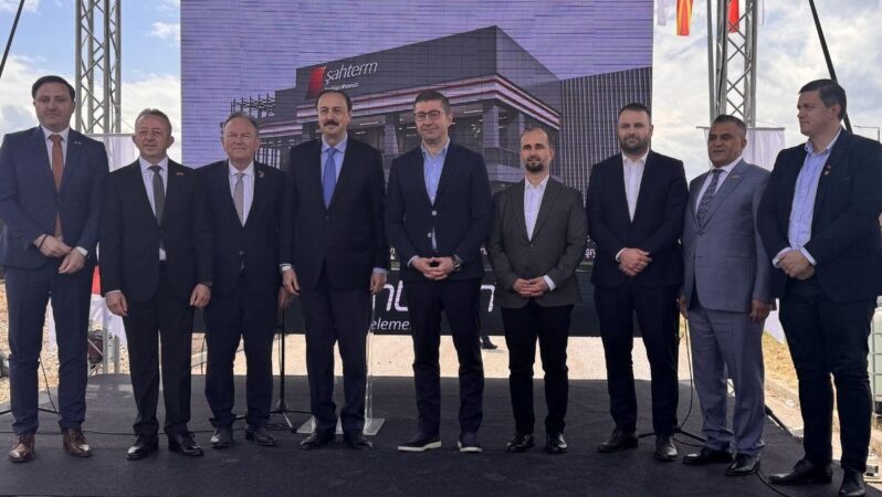 Üsküp’e yeni Türk yatırımında temel atıldı