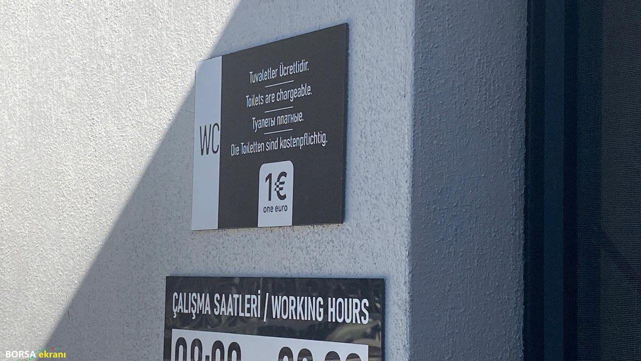 Antalya’daki Mermerli Plajı’nda Euro’yla tuvalet ücreti: Turiste 1 Euro, Türklere 30 TL