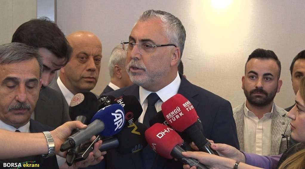 Işıkhan: (Kamu Çerçeve Protokolü) Bu hafta içerisinde de ikinci teklifimizi TÜHİS aracılığıyla yine işçi sendikalarımıza ileteceğiz