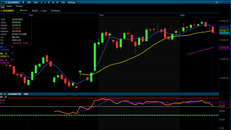 Analiz – VİOP Bülteni / 15.08.2025 (Gedik Yatırım)