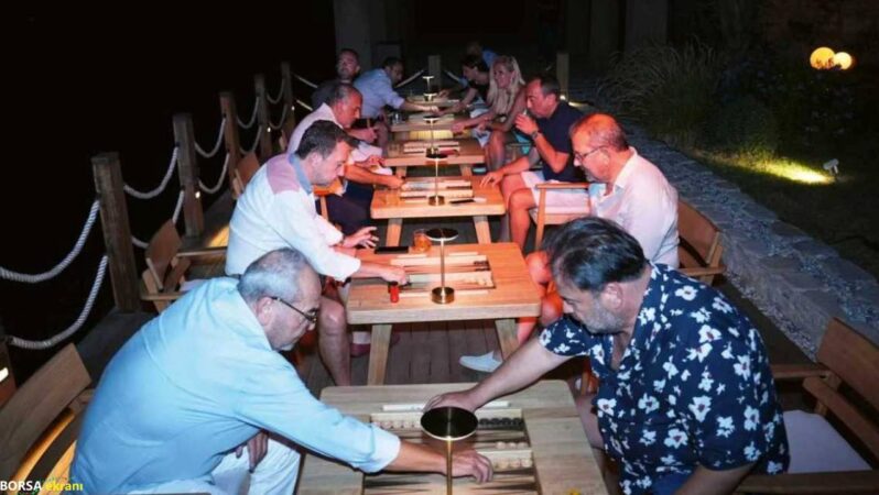 İş liderleri tavla turnuvasında buluştu