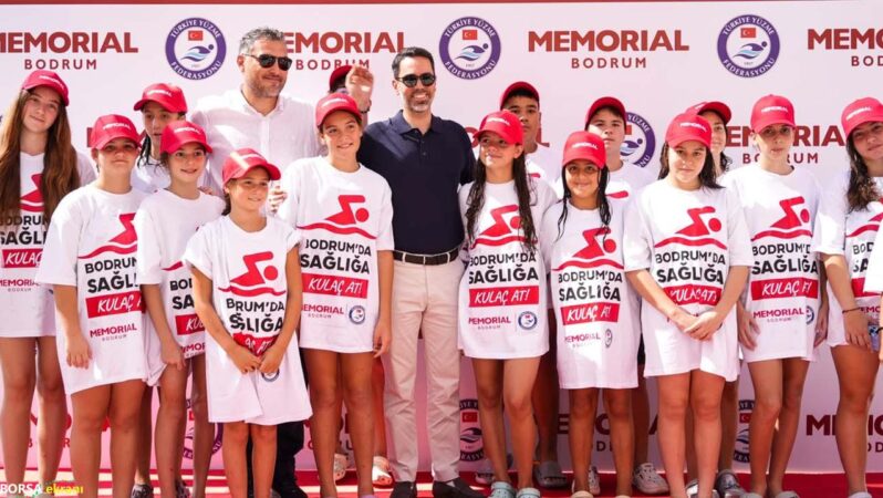 Memorial ve Yüzme Federasyonu  Bodrum’da sağlığa kulaç attı