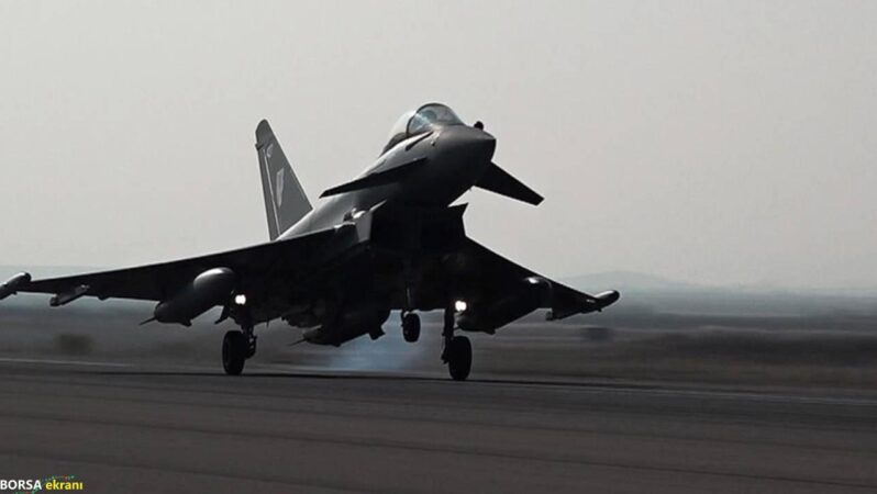 44 adet Eurofighter Typhoon savaş uçağı envantere katılıyor