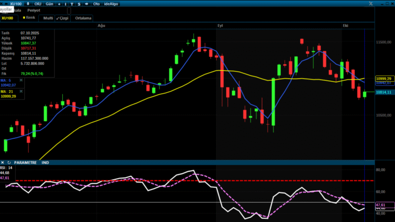 Analiz – Teknik Bülten /08.10.2025 (Destek Yatırım)