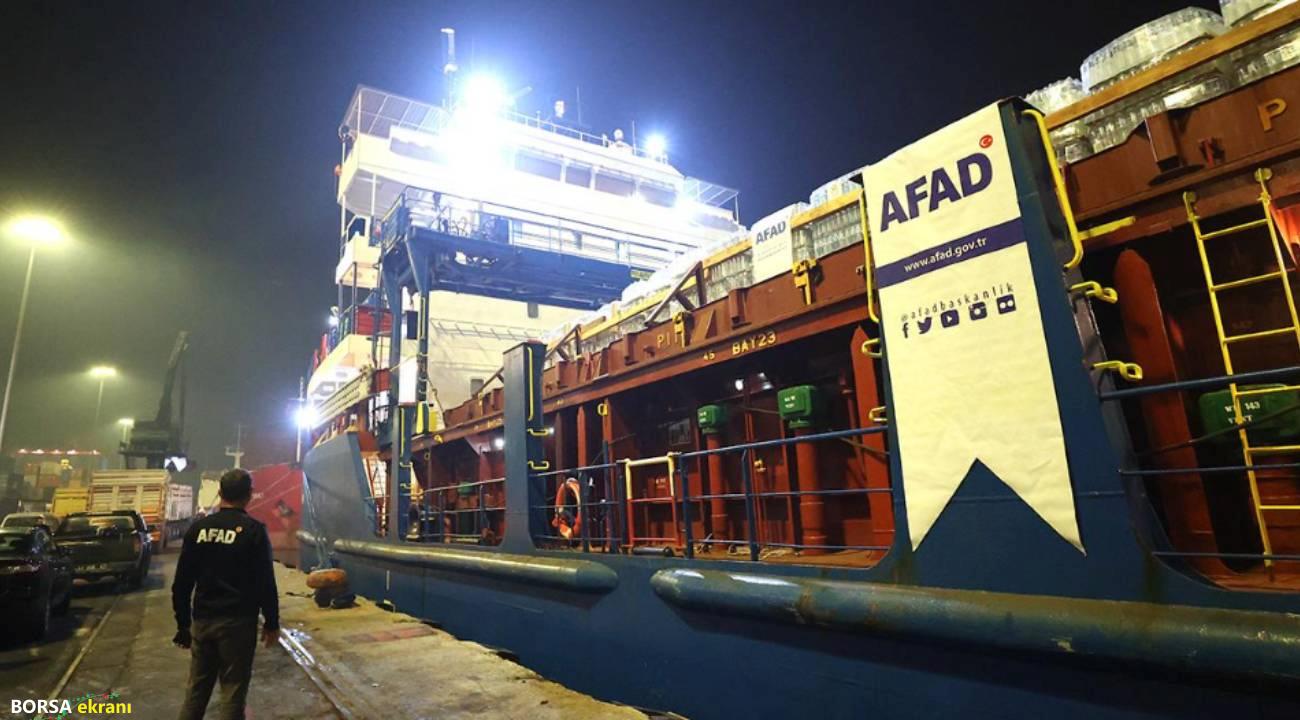 AFAD: Gazze’ye 101.725 ton insani yardım sevk edildi
