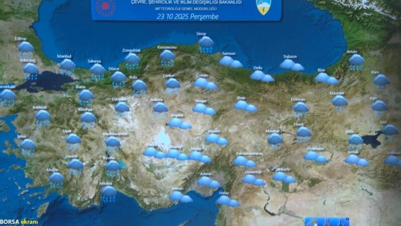 Meteoroloji uyardı: Şiddetli yağışlar mı geliyor?