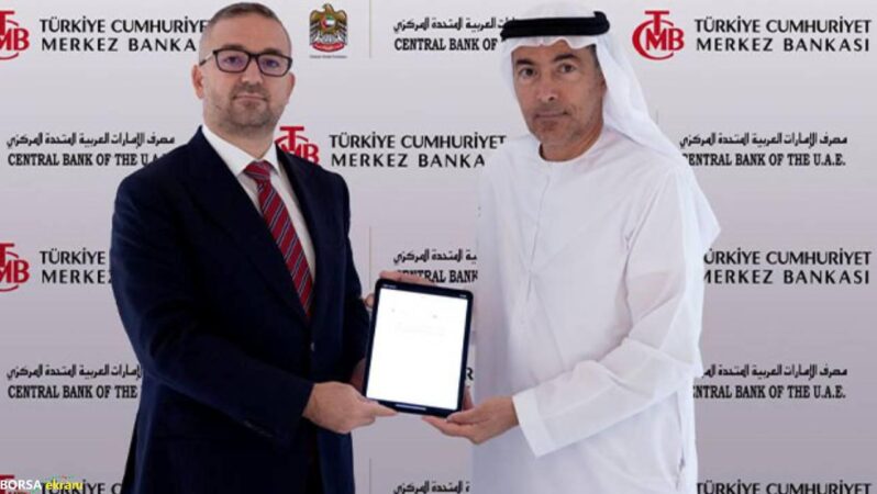 TCMB ve BAE Merkez Bankası arasında ikili para takası anlaşması imzalandı