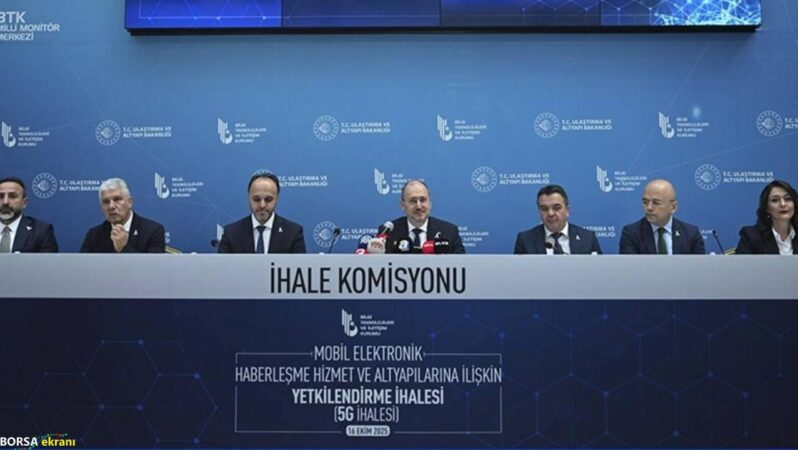 Turkcell, Vodafone, Türk Telekom… 5G ihalesinde teklifler belli oldu