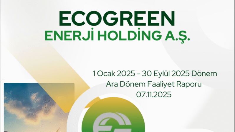 ECOGR– 2025 3. Çeyrek Finansal Analiz Raporu