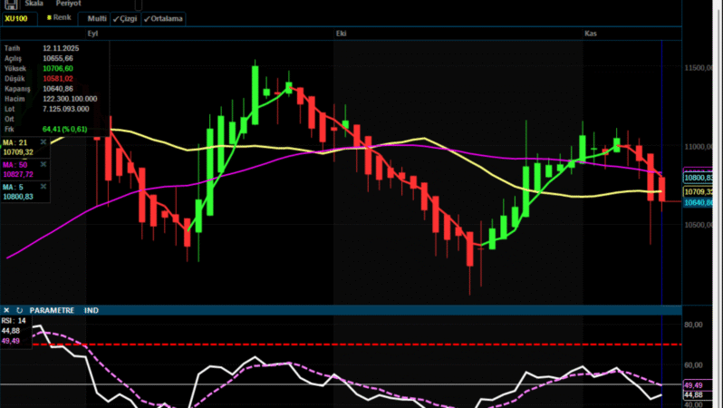 Analiz – Günlük Bülten 13.11.2025 (Marbaş Menkul Değerler)