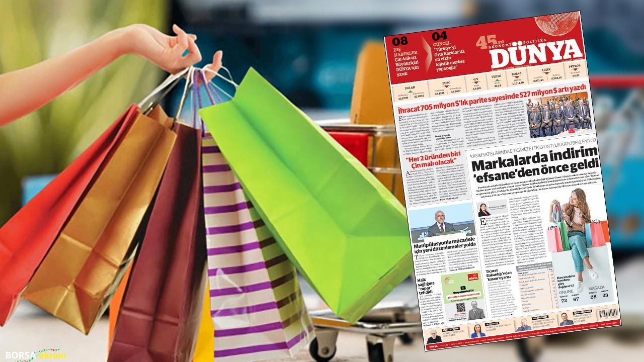 İndirimler ‘efsane’den önce geldi