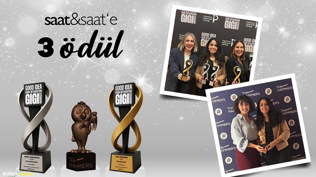 Saat&Saat 2025’te 8 ödülle başarısını taçlandırdı