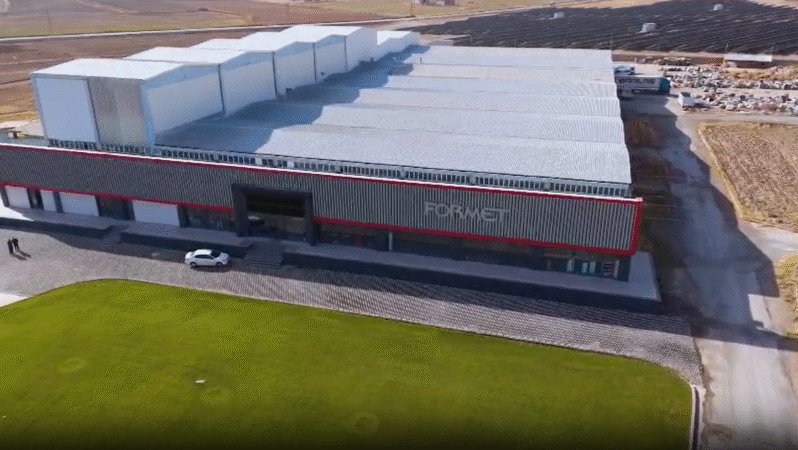 FORMT’ta Beydeğirmeni Fabrikası İnşaatının İlk Etabı Tamamlandı