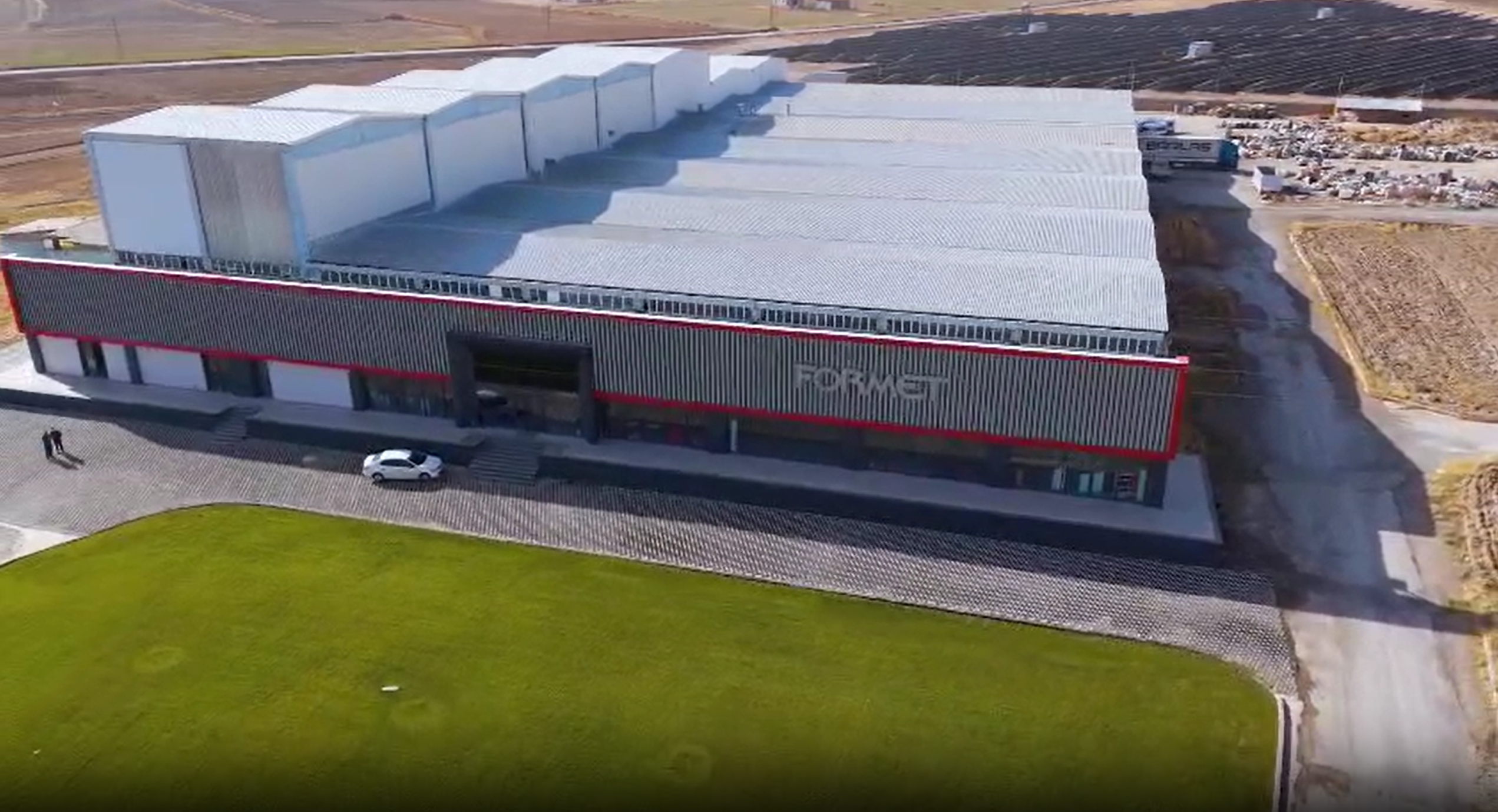 FORMT’ta Beydeğirmeni Fabrikası İnşaatının İlk Etabı Tamamlandı